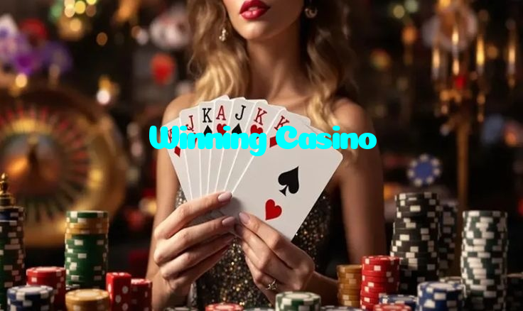 Winning Casino casino presented on mobile device in Pakistan with slots and live games